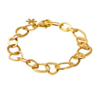 Bracelet 1162 in Gold plated silver