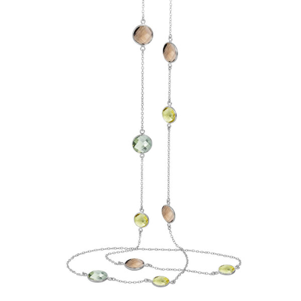 Jewellery silver necklace, style number: 1297-1-510