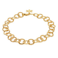 Bracelet 1306 in Gold plated silver