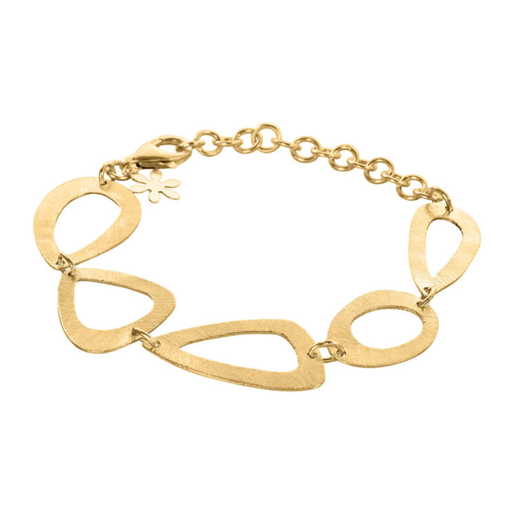 Jewellery gold plated silver bracelet, style number: 1311-2