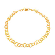 Necklace 1315 in Gold plated silver