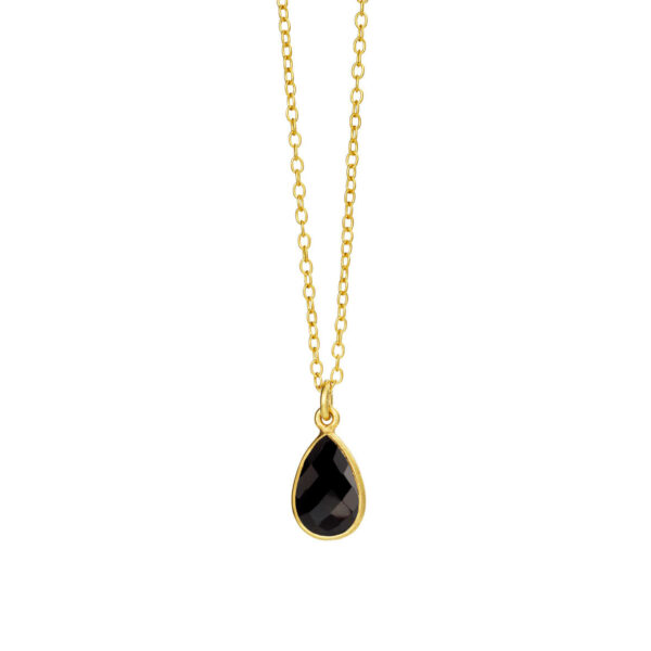 Jewellery gold plated silver necklace, style number: 1409-2-101