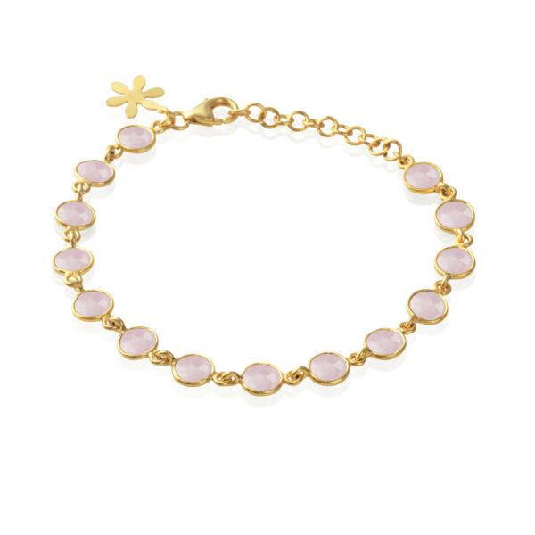 Jewellery gold plated silver bracelet, style number: 1413-2-112