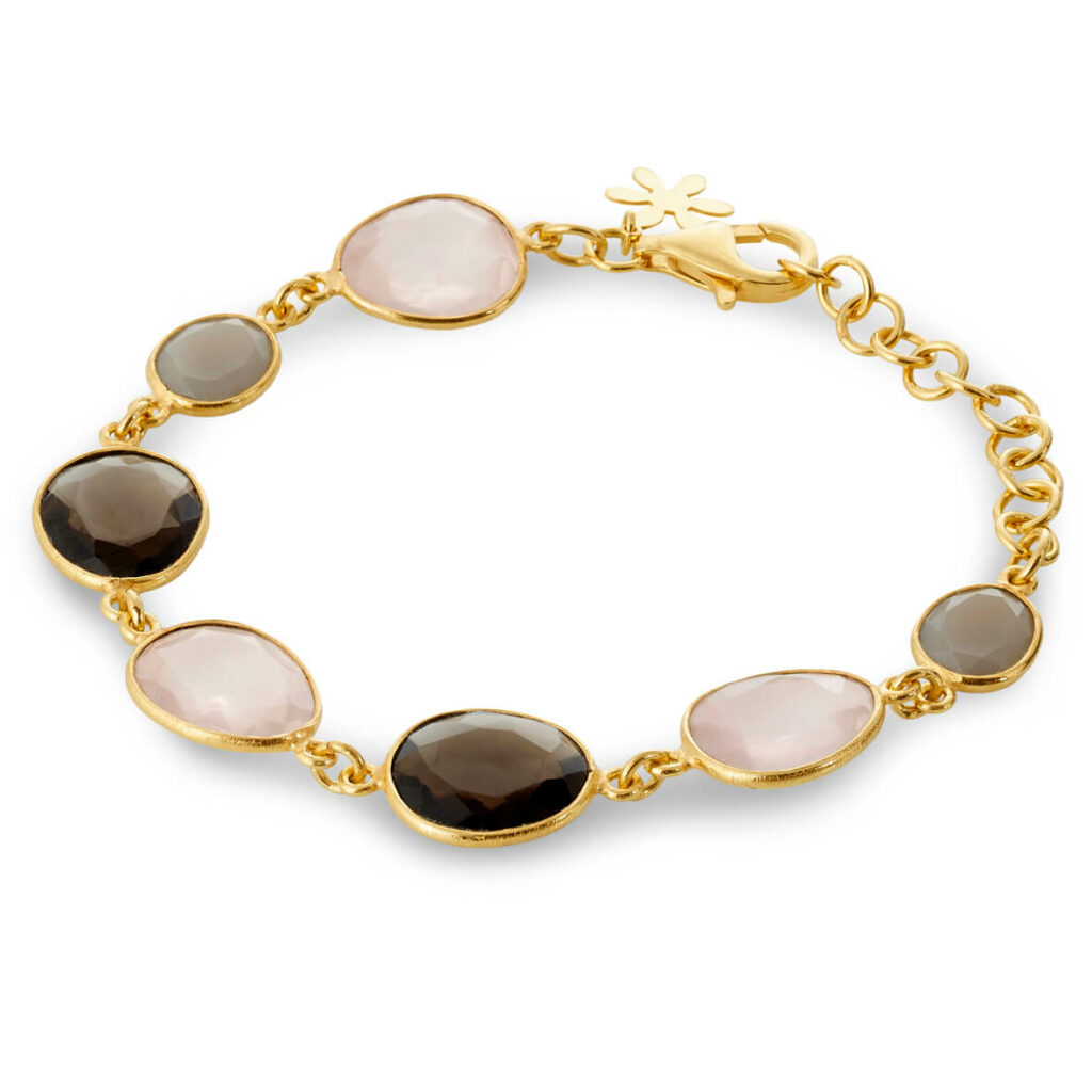 Jewellery gold plated silver bracelet, style number: 1419-2-551