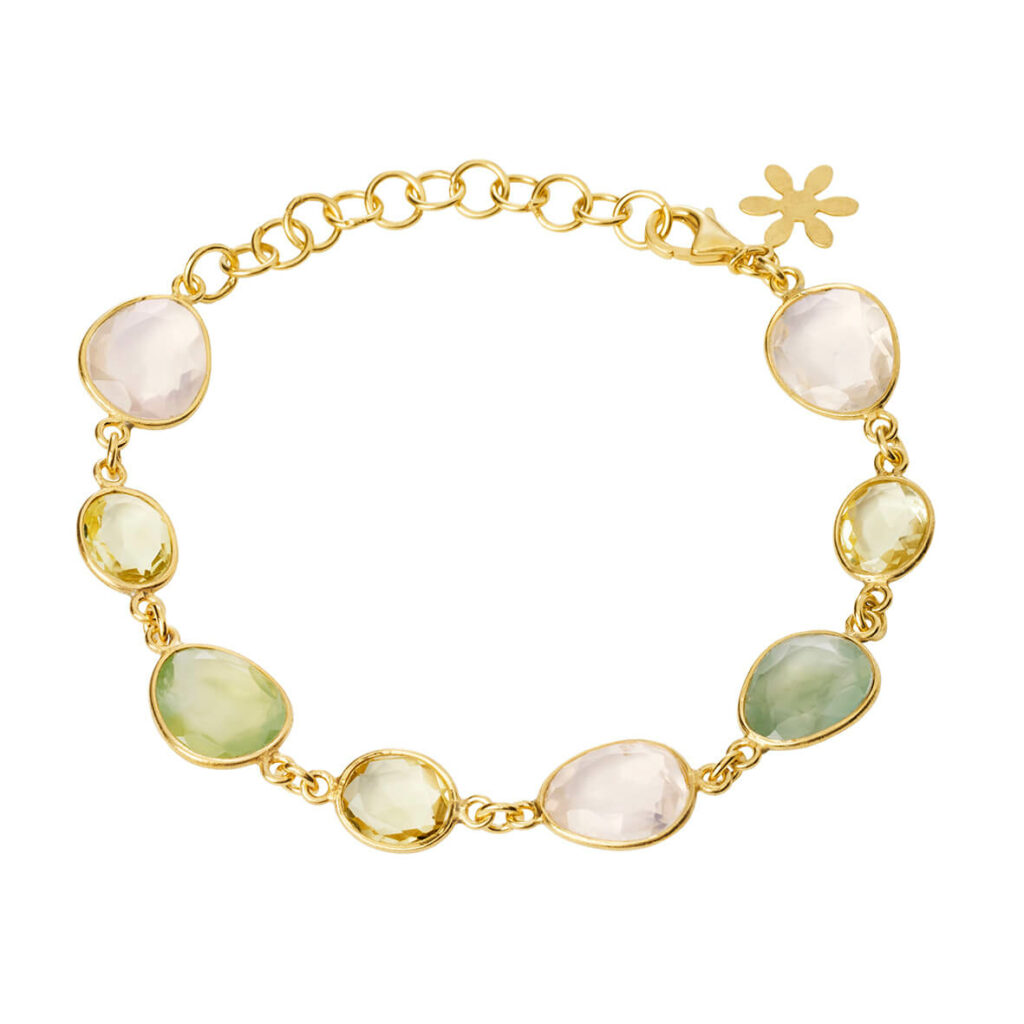 Jewellery gold plated silver bracelet, style number: 1419-2-564