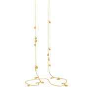 Necklace 1421 in Gold plated silver