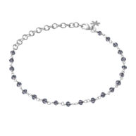 Bracelet 1433 in Silver with Iolite