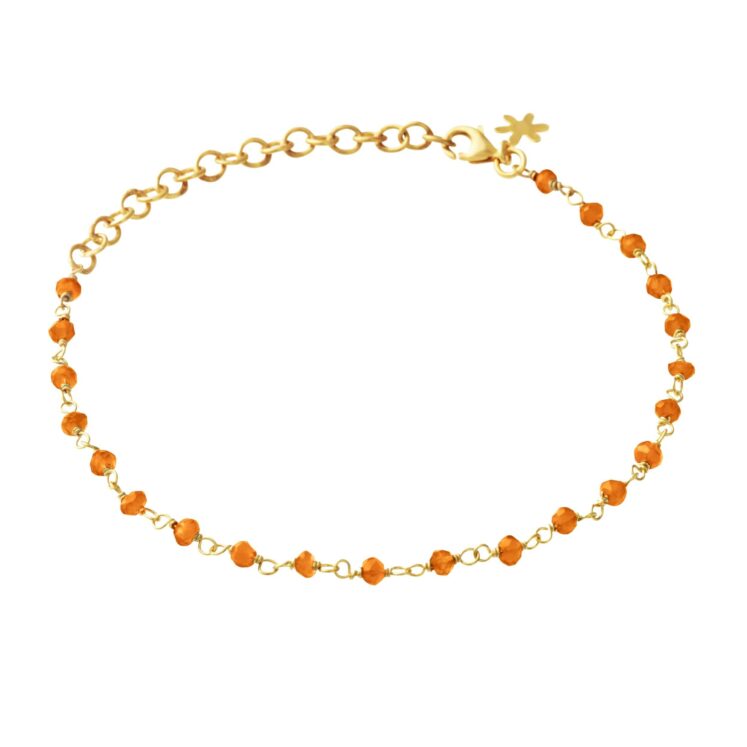 Jewellery gold plated silver bracelet, style number: 1433-2-114