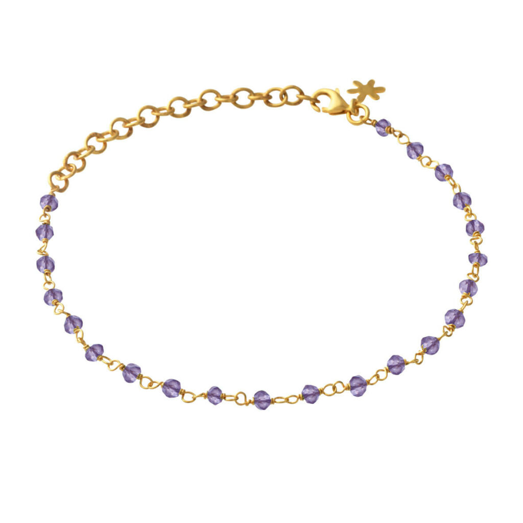 Jewellery gold plated silver bracelet, style number: 1433-2-118