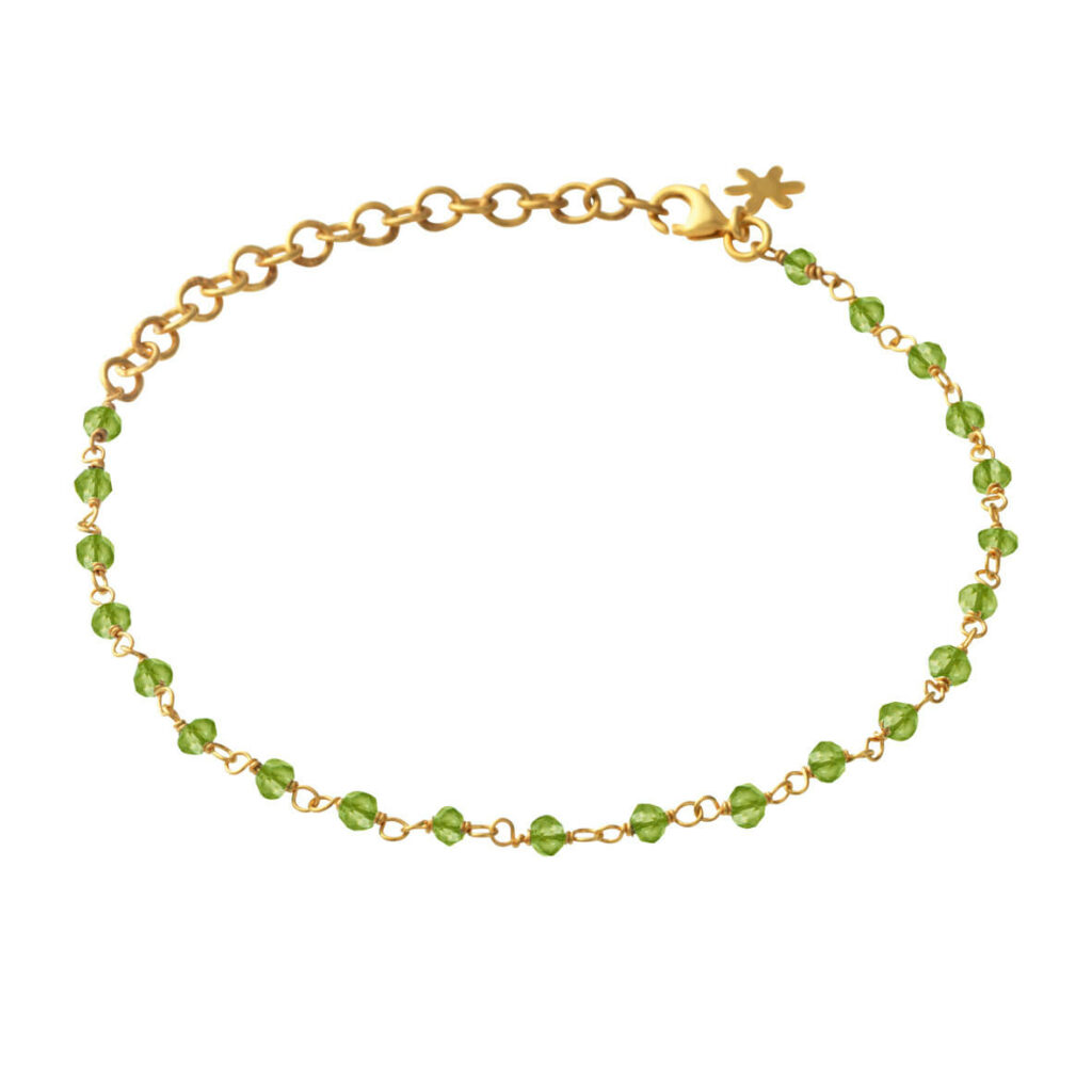 Jewellery gold plated silver bracelet, style number: 1433-2-135