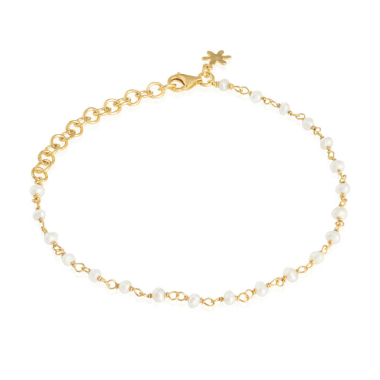 Jewellery gold plated silver bracelet, style number: 1433-2-900