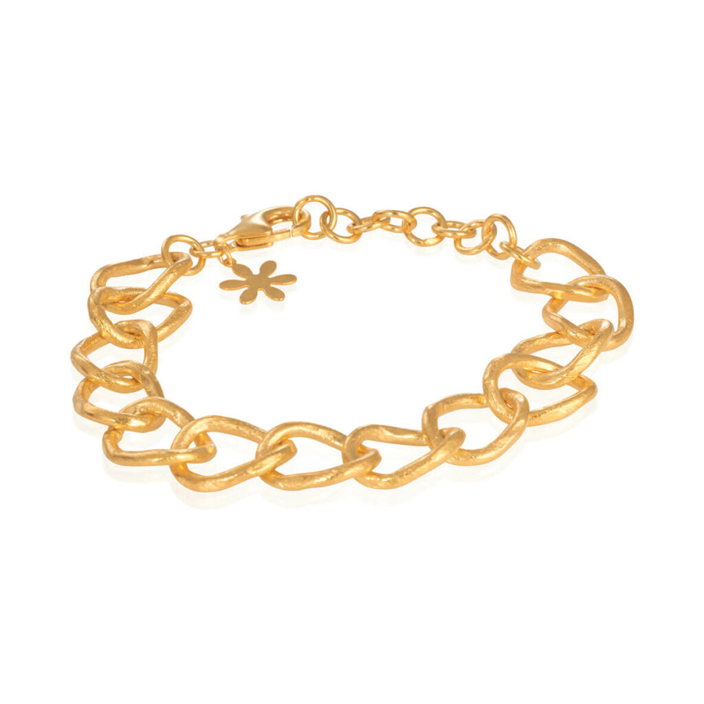 Jewellery gold plated silver bracelet, style number: 1506-2