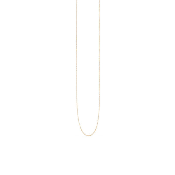 Jewellery gold plated silver necklace, style number: 1514-2-50