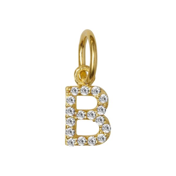 Jewellery gold plated silver pendant, style number: 1547-2-002