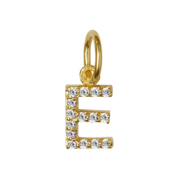Jewellery gold plated silver pendant, style number: 1547-2-005