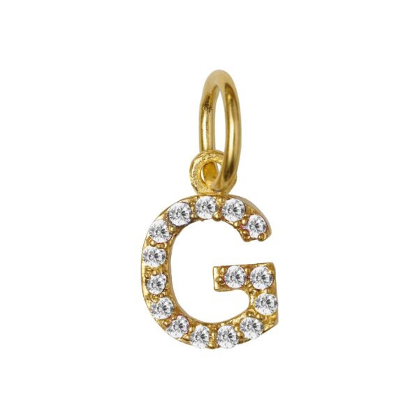 Jewellery gold plated silver pendant, style number: 1547-2-007