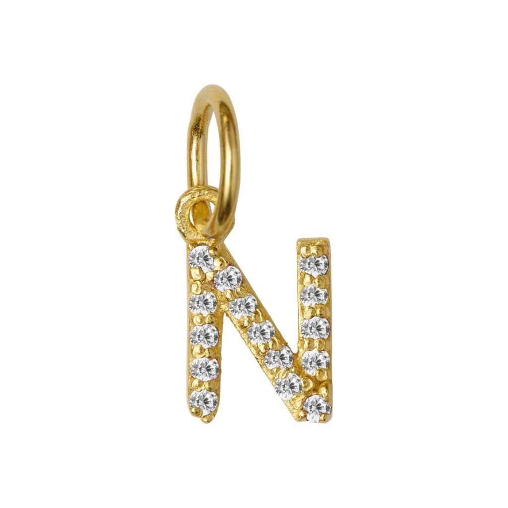 Jewellery gold plated silver pendant, style number: 1547-2-014
