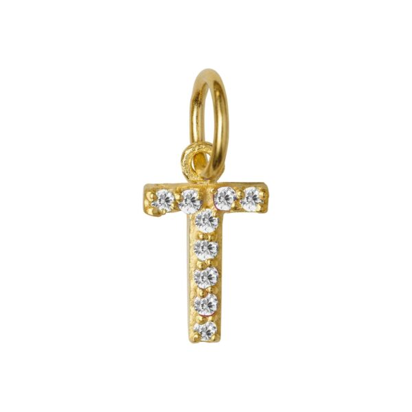 Jewellery gold plated silver pendant, style number: 1547-2-020