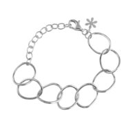 Bracelet 1551 in Polished silver