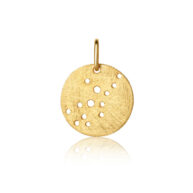 Pendant 1557 in Gold plated silver Virgo