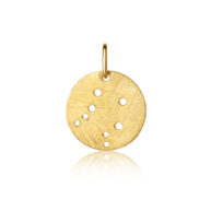 Pendant 1557 in Gold plated silver Libra