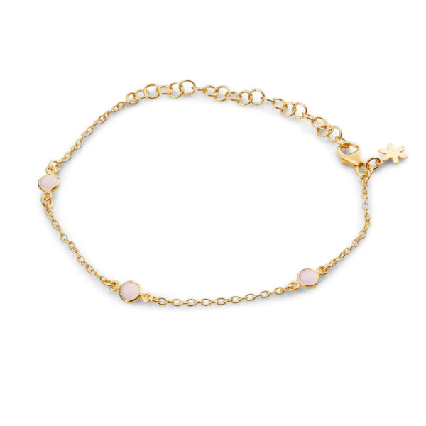 Jewellery gold plated silver bracelet, style number: 1585-2-112