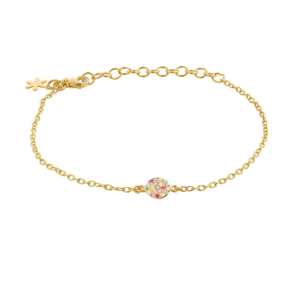 Jewellery gold plated silver bracelet, style number: 1818-2-571