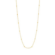 Necklace 1832 in Gold plated silver 60 cm