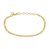 Bracelet 1834 in Gold plated silver 20 cm