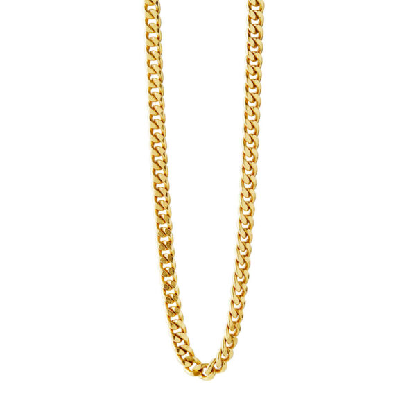 Jewellery gold plated silver necklace, style number: 1835-2-48