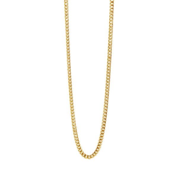 Jewellery gold plated silver necklace, style number: 1836-2-60