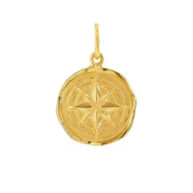 Pendant 1842 in Gold plated silver