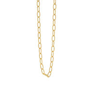 Necklace 1859 in Polished gold plated silver