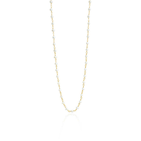 Jewellery gold plated silver necklace, style number: 1869-2-900