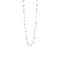 Necklace 1889 in Silver with White freshwater pearl 45 cm
