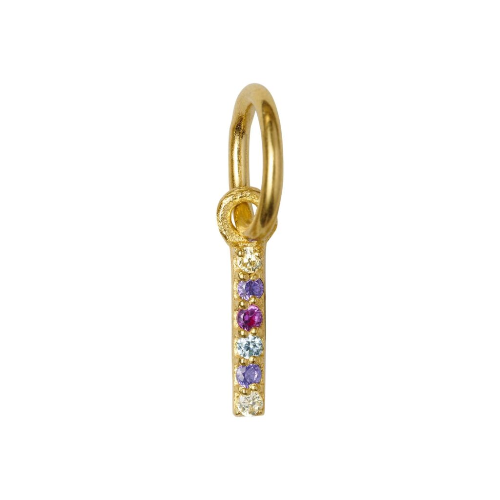Jewellery gold plated silver pendant, style number: 1895-2-009