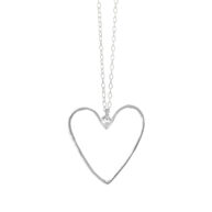 Necklace 1910 in Silver 45 cm - 25 mm