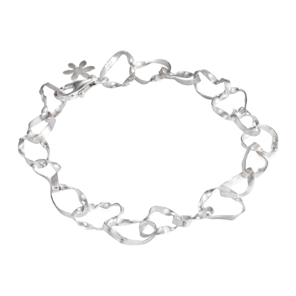 Jewellery silver bracelet, style number: 1916-1-22