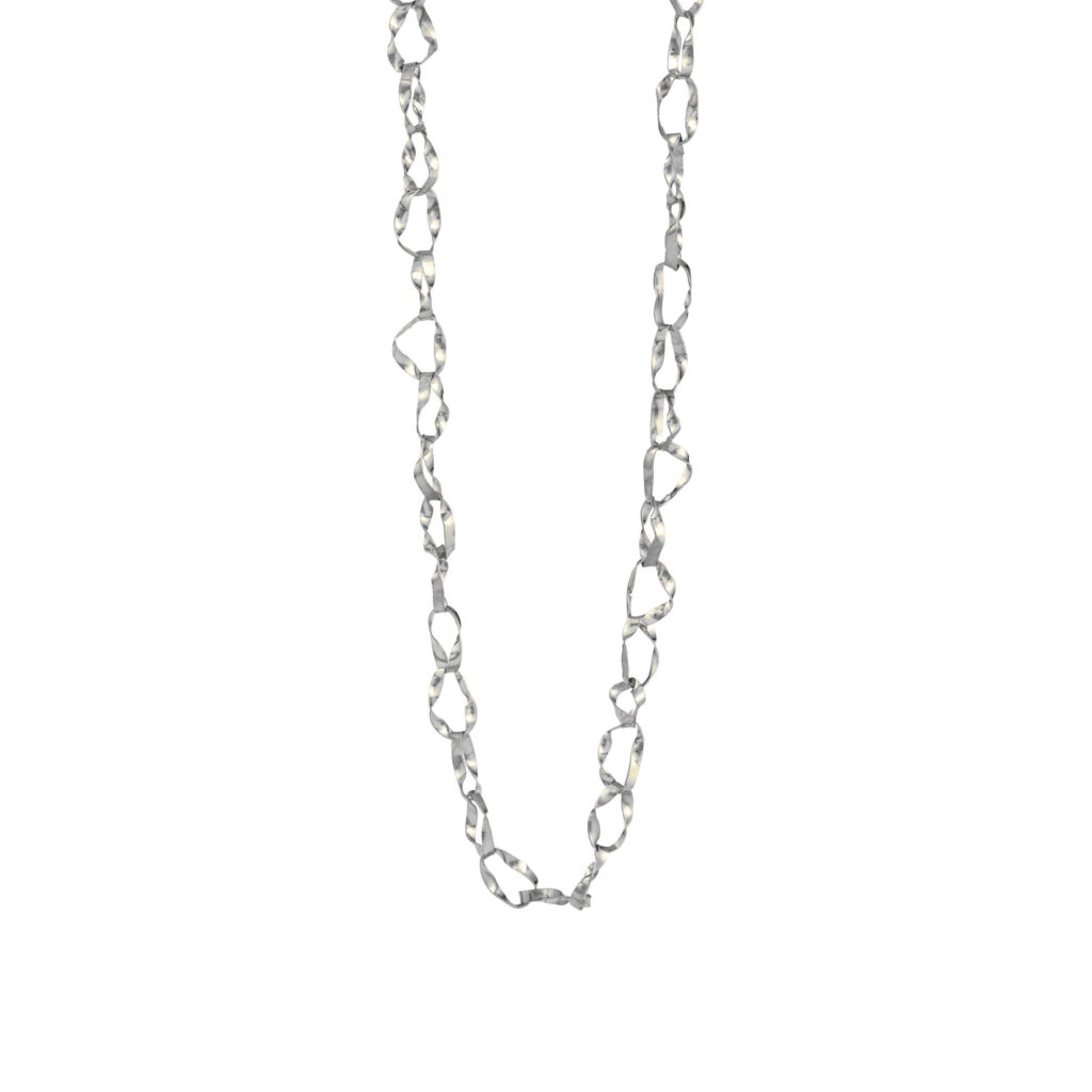 Jewellery silver necklace, style number: 1916-1-50