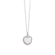 Necklace 1919 in Silver with White freshwater pearl