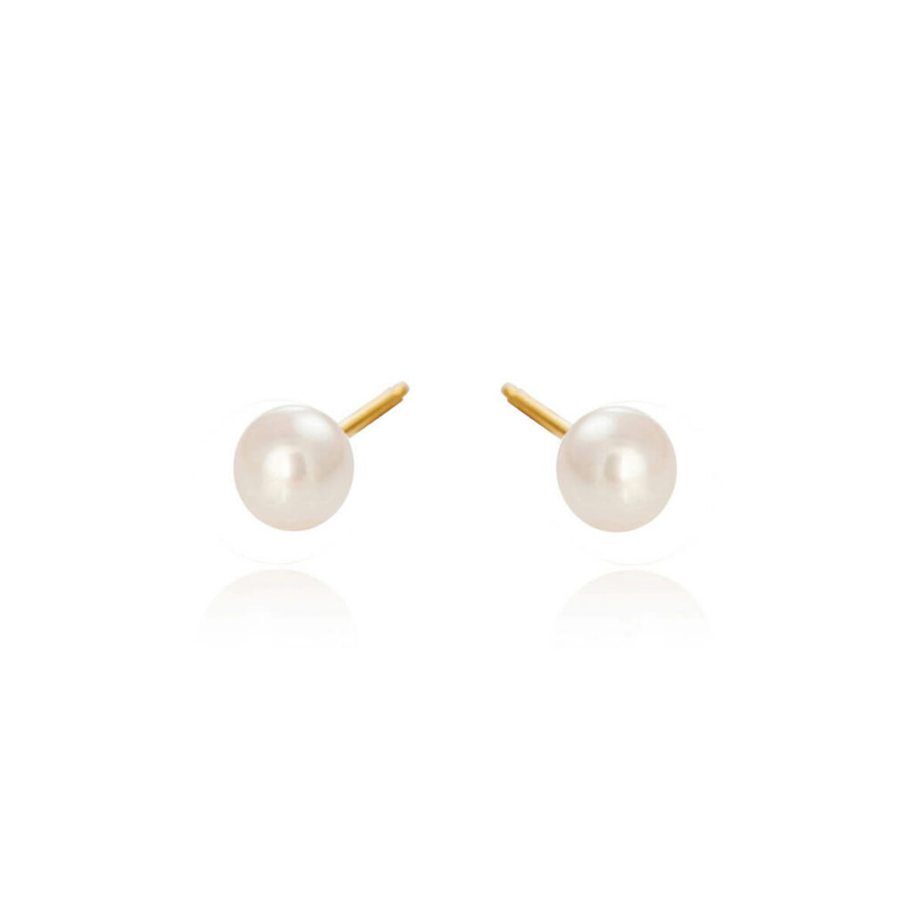 Jewellery gold plated silver earring, style number: 3782-2-4045