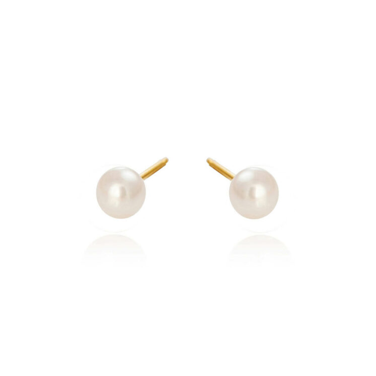 Jewellery gold plated silver earring, style number: 3782-2-4045