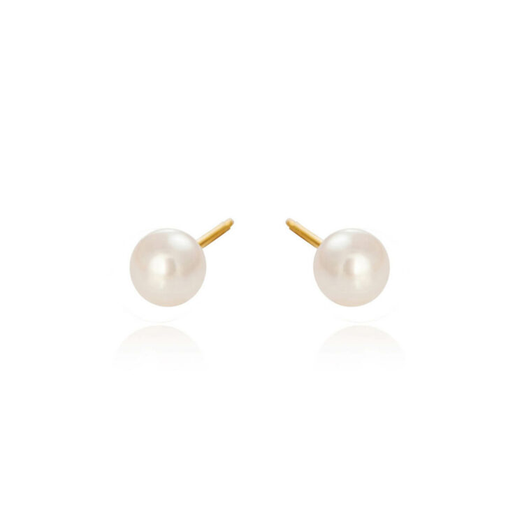Jewellery gold plated silver earring, style number: 3782-2-5055
