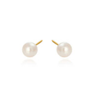 Earrings 3782 in Gold plated silver 6-6½