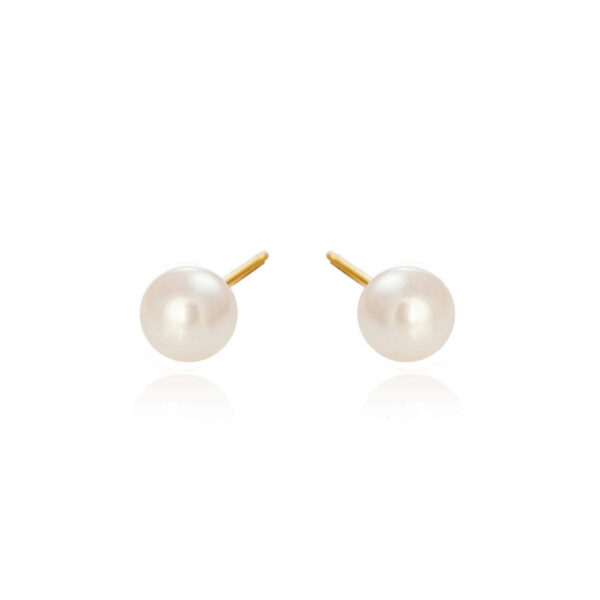 Jewellery gold plated silver earring, style number: 3782-2-6065