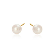 Earrings 3782 in Gold plated silver 7-7½