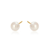 Earrings 3782 in Gold plated silver 8-8½