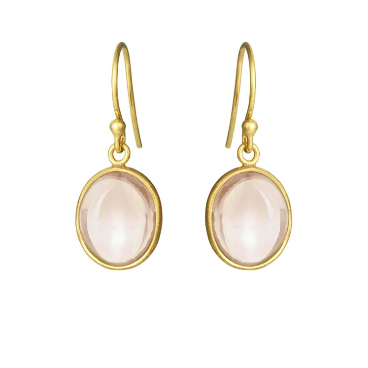 Jewellery gold plated silver earring, style number: 4014-2-230
