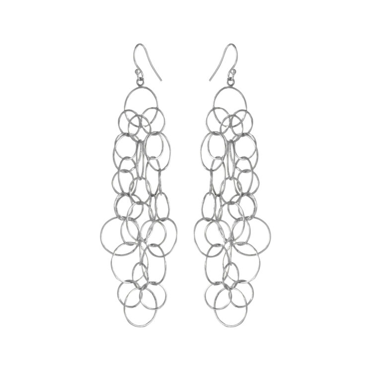 Jewellery silver earring, style number: 4030-1