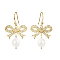 Earrings 5067 in Gold plated silver